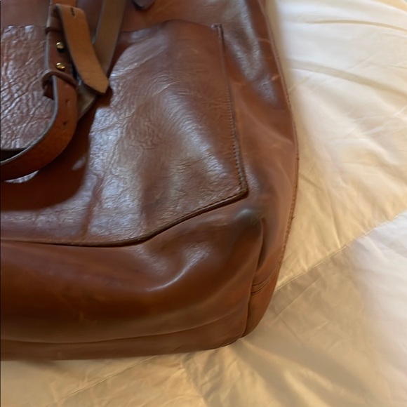 Brown Leather Tote Bag - Picture 7 of 9